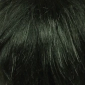 Loren Kırçıllı Koyu Yeşil Tüylü Ponpon thumbnail 2