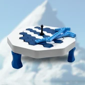 BUFFER® Glacier Buzullar Buz Kırma Tuzağı Kalesi Akıl Zeka Strateji Kutu Oyunu - 1