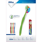 Difaş Premium Acton Diş Fırçası Orta Sert - 2