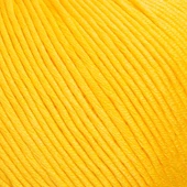 La Mia XL Mercerized Koyu Sarı El Örgü İpi - 181 - 33771 thumbnail 2