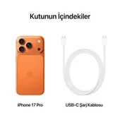 İphone 17 Pro 256 GB - Kozmik Turuncu ( Apple Türkiye Garantili ) thumbnail 5