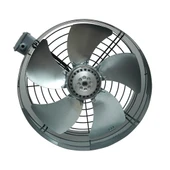 Ayas 25 cm çap YBA-250-2K-M 2750 D/D 220/230 volt Monofaze Yuvarlak Kanal Tipi Aksiyel Fan - 4