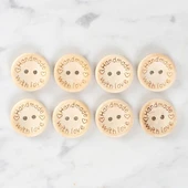 Loren Crafts Handmade 8'li Düğme - 1615 thumbnail 1