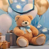 Toptan Küçük Boy Ayıcıklı Hediye Çantası - 2