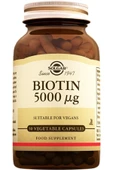 SOLGAR Biotin 5000 Mcg 50 Kapsul (BİOTİN) 02/2027 - 1