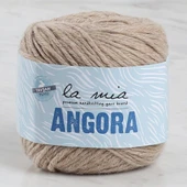 La Mia Angora 50gr Açık Kahve El Örgü İpi - L098 - 33806 - 1