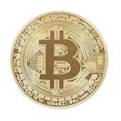 BUFFER® Bitcoin Madeni Hatıra Parası Madeni Bitcoin Hediye Sikke Para - 2