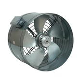 Ayas 35,5 cm çap YBA-355-2K-M 2750 D/D 220/230 volt Monofaze Yuvarlak Kanal Tipi Aksiyel Fan - 2