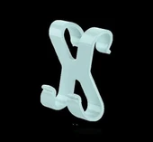 BUFFER® Hang it Pratik Kolay Taşımabilir Havlupan 2 Kancalı Banyo Askısı - 7