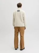 JACK JONES Teddy Ceket Erkek Peluş Mont 12284827 thumbnail 3