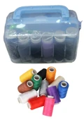 İplik Set Kare Plastik Dikiş Seti (Renk Stok Durumuna Göre) - 1