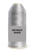 Nakış Simi 100 Metre Gümüş - 1
