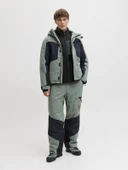 JACK JONES Teddy Ceket Erkek Peluş Mont 12284827 thumbnail 4