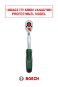 Bosch 1600 A03 17V 1/2 Inch Cırcır Lokma Kolu thumbnail 2