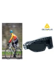 Delta Plus Tam Kapalı Havalandırmalı Antifog Füme Lens Bisikletçi Gözlüğü AM-AS-UV400 thumbnail 1