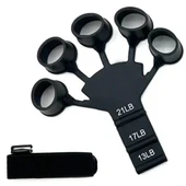 BUFFER®  Esneyebilen Bilek Ve Kol Geliştirici Kavrama Güçlendirici El Parmak Spor Aparat - 5