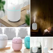 BUFFER® Işıklı Kuru Havayı Azaltan ve Aromaterapi Deneyimi Sunan Hava ve Oda Nemlendirici - 3