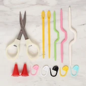 Loren Çantalı Tığ ve Örgü Aksesuarları Seti thumbnail 4