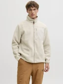 JACK JONES Teddy Ceket Erkek Peluş Mont 12284827 thumbnail 2