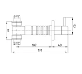 ECA Ankastre Ara Kesme Valfi 102151017 - 2
