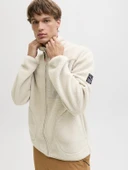 JACK JONES Teddy Ceket Erkek Peluş Mont 12284827 thumbnail 1