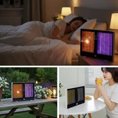 BUFFER® Sivrisinek Öldürücü Lamba Şarjlı Sivrisinek Kovucu Sessiz ve Güçlü Sivrisinek Tuzağı UV Işıklı Sinek Kıran WD023 - 2