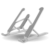 BUFFER® Ayarlanabilir Plastik Dizüstü Destek Tabanı Katlanabilir Taşınabilir Laptop Sehpası Yükselti - 2