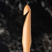 La Mia Whitewood 9 mm 15.5 cm Ahşap Yün Tığ thumbnail 2