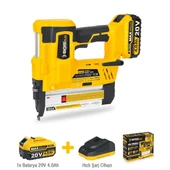 Sgs 5165 Akülü Zımba ve Çivi Çakma Tabanca Makinası 20 Volt - 1