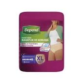 Depend Emici Külot Extra Büyük Boy Kadın 9 Adet - 1