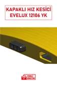 Evelux 12106 YK Kauçuk Şaseli Yol Kasisi + Kapak | Kapaklı Reflektörlü Hız Kesici thumbnail 2