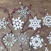 Ahşap Yılbaşı Ağaç Süsü-BY15 (5250) - 3