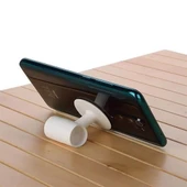 BUFFER®  4 Adet Çok Amaçlı Vakumlu Kapı Stoperi,Kablo Organizeri,Telefon Sabitleyici - 3