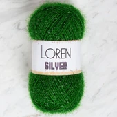 Loren Silver Yeşil El Örgü İpi - RS0041 - 34101 thumbnail 1