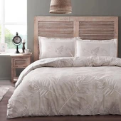 Özdilek Çift Kişilik Ranforce Nev Takımı Frunze Kahve - 2