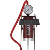 BUFFER® Basınç Göstergeli Ayak Pompası Araba Bisiklet Motor Lastik Pompası - 1