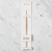 La Mia Whitewood 2 mm 15.5 cm Ahşap Yün Tığ thumbnail 1