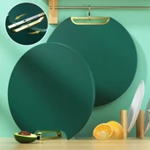 BUFFER® Mutfak Sebze,Meyve,Et,Balık,Ekmek Doğrama Kesme Tahtası Standlı Kesim Panosu - 1