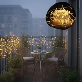 BUFFER® Günışığı Renk 5 Farklı Işık Modlu 10 Metre Eklemeli Dekor Boncuk Model Dekoratif Led - 1