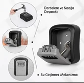 Şifreli Anahtar ve Eşya Saklama Güvenlik Kasası (5250) thumbnail 3