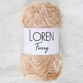 Loren Furry Bej El Örgü İpi - RF100 thumbnail 1