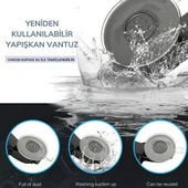 BUFFER® 360 Derece Dönen Torpido Üstü Uzunluk Ayarlamalı Vantuzlu Teleskopik Araç Telefon Tutucu - 6