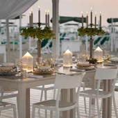 BUFFER® Fener Model USB Şarjlı Dokunmatik 3 Farklı Işık Modlu Masa Üstü Kristal Akrilik Lamba Led - 2