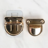 Loren Metal Çanta Kilidi Sarı - 1