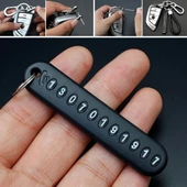 Anahtarlığa TakılabilenTelefon Numarası Etiketli Numaratörlü Anahtarlık (5250) - 4