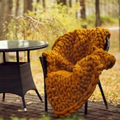 La Mia Jumbo Pembe Dev Yün El Örgü İpi - J9 - 3