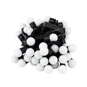 BUFFER® Dekoratif Minik Top 40 Ledli Dekoratif Dolama Led Işık (RGB) - 3