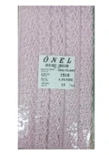 Dantel Polyester Sanal Tül Bant Açık Pembe 15 Metre En 3 cm ON-1518-AP - 1