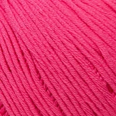 La Mia Mercerized Cotton Koyu Pembe El Örgü İpi - 35 - 33595 thumbnail 2