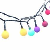 BUFFER® Dekoratif Minik Top 40 Ledli Dekoratif Dolama Led Işık (RGB) - 4